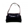VERSACE Sac de soirée Versace noir & peau de lézard