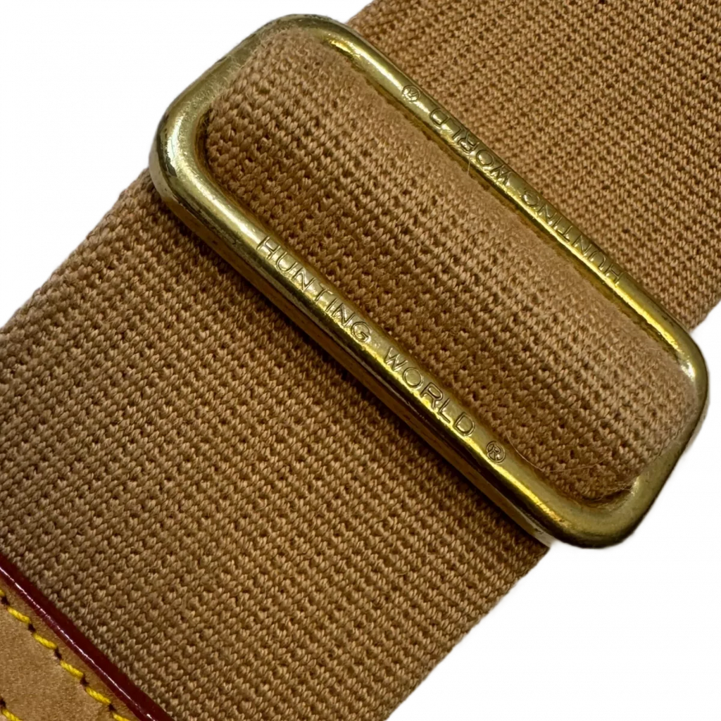 HUNTING WORLD Sac multifonction Hunting World kaki et cuir