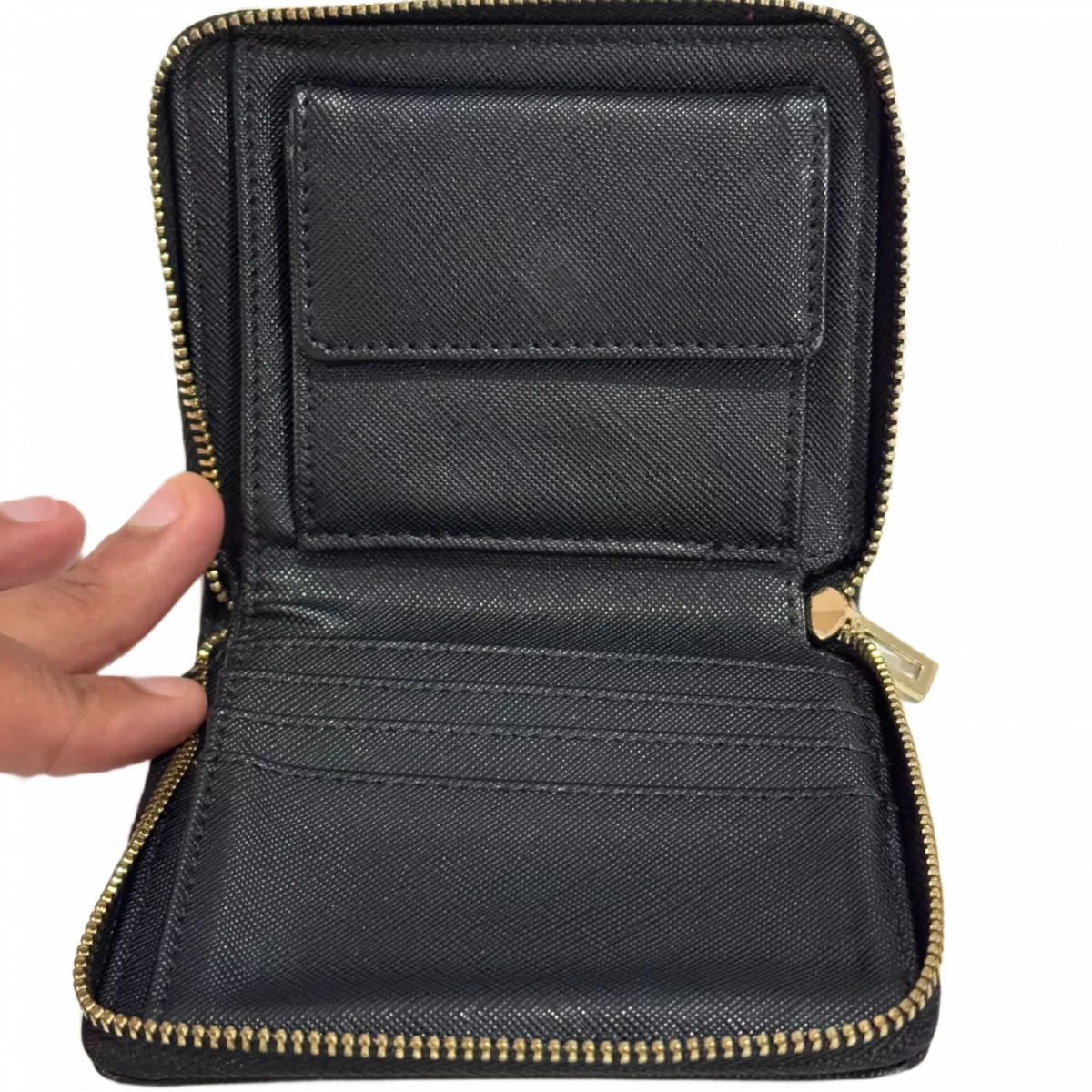 Guess Portefeuille los Angeles zip noir