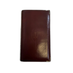 CARTIER Portefeuille long Cartier ligne must bordeaux