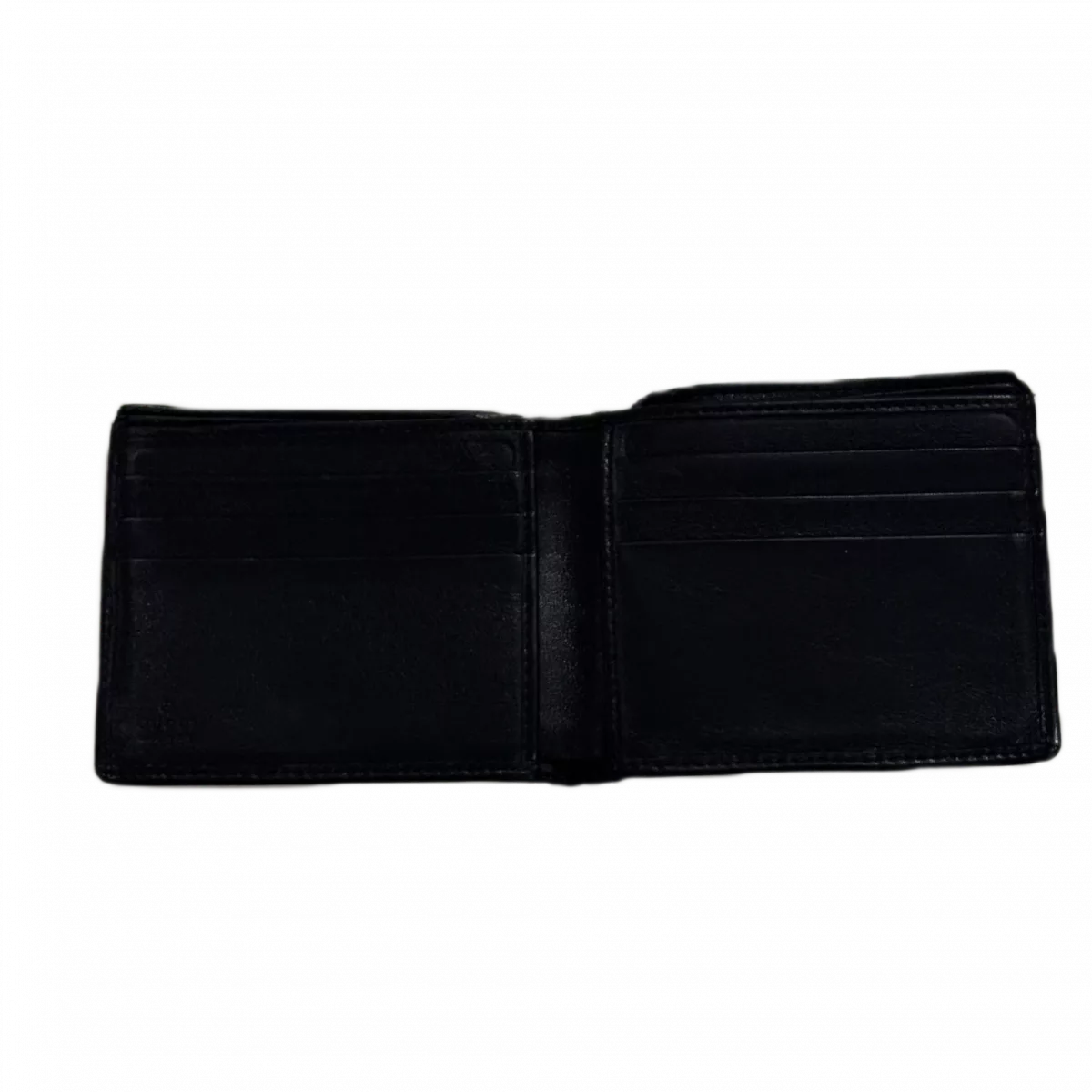 GUCCI Portefeuille Noir Gucci logo G argenté