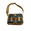 HUNTING WORLD Sac multifonction Hunting World kaki et cuir