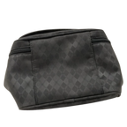 GIVENCHY Pochette de toilette à motif diamant noir et strass