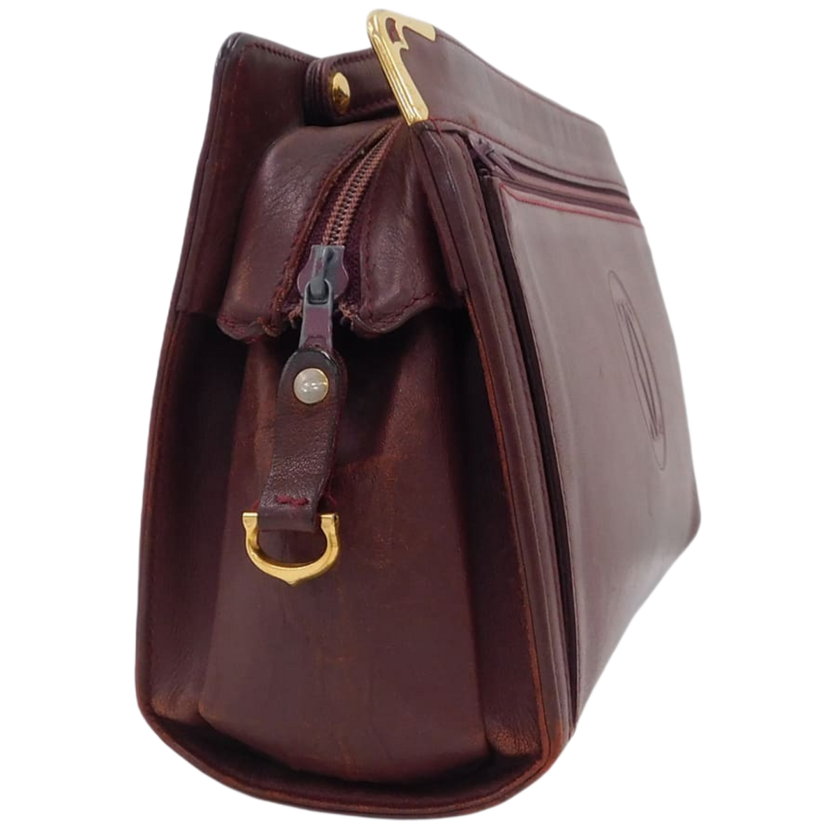 CARTIER Pochette cartier de la ligne must bordeaux