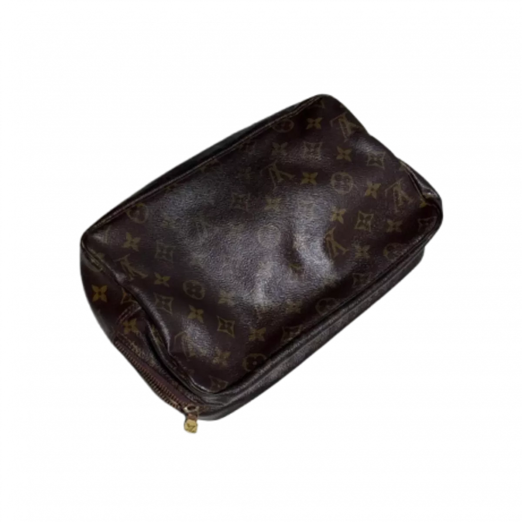LOUIS VUITTON Trousse de Toilette 24/28 pochette rectangulaire zippée