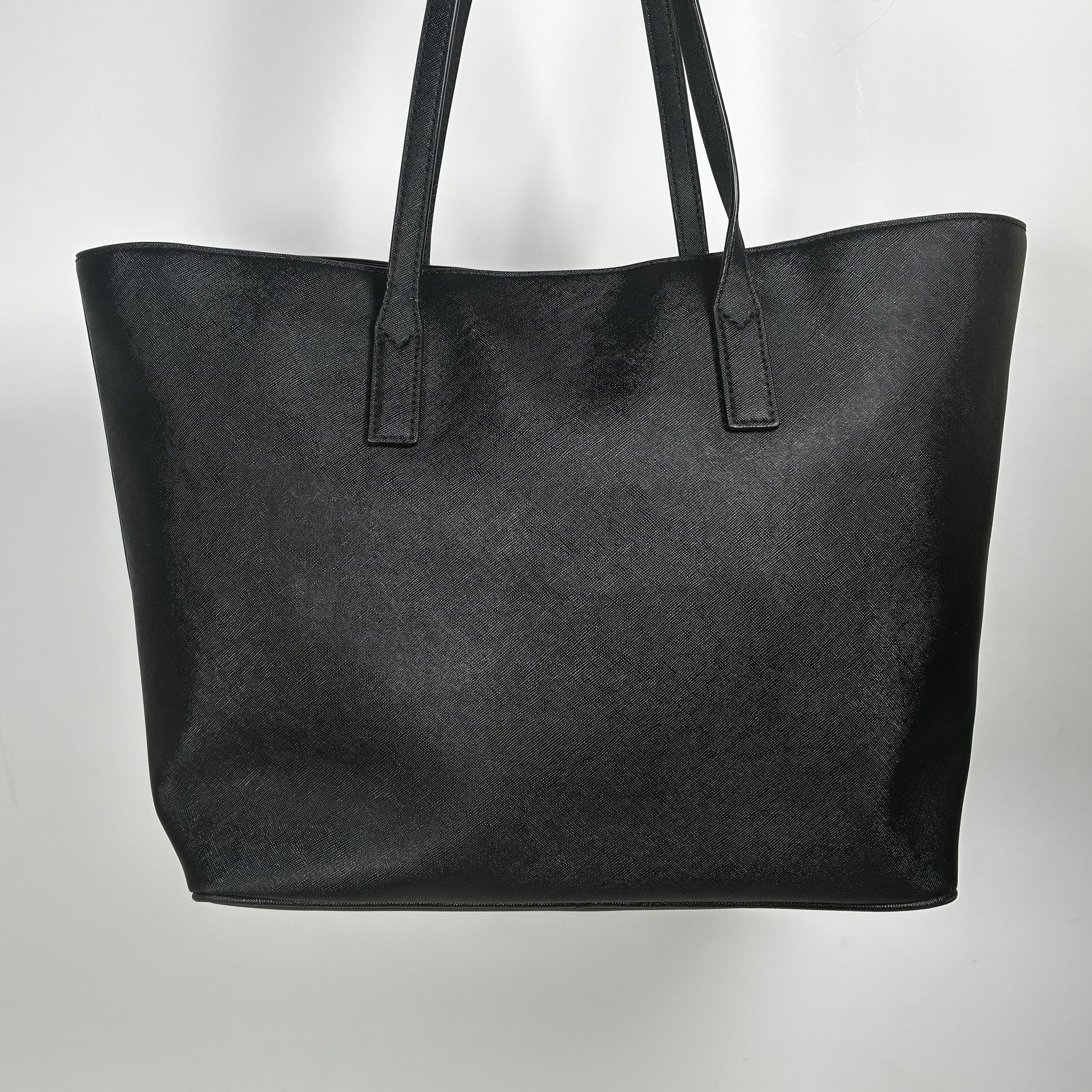 Marc Jacobs tote bag New York en cuir saffiano noir
