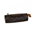LOUIS VUITTON Trousse Ronde 23 pochette cylindrique, zip, tirette cuir