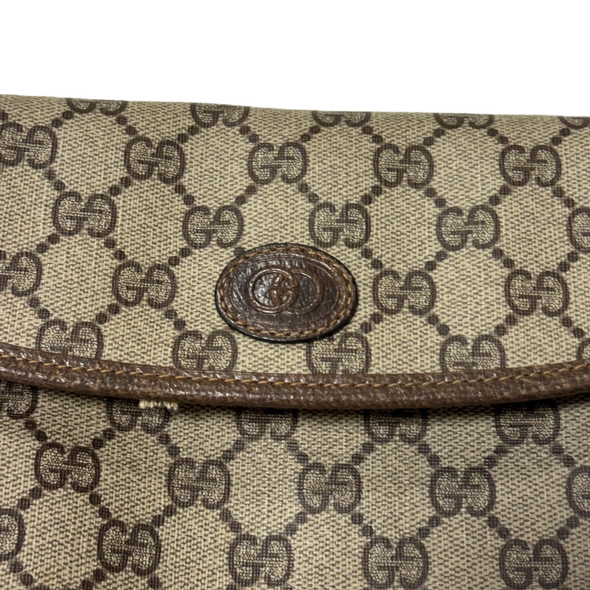 GUCCI Sac bandoulière Gucci monogramme GG toile marron