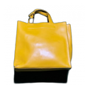 Furla Sac cabas en cuir jaune
