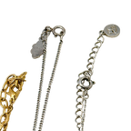 LOT DE 7 COLLIERS Nina Ricci & Courrèges (vendu à l'unité en live)