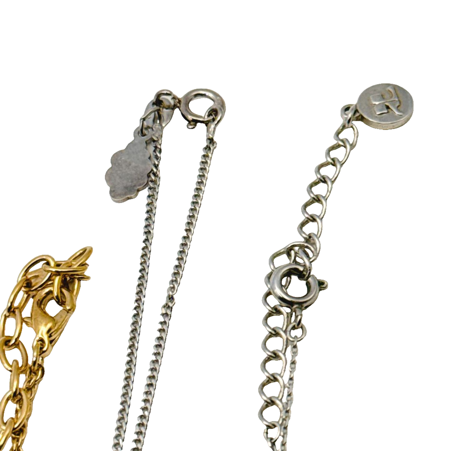 LOT DE 7 COLLIERS Nina Ricci & Courrèges (vendu à l'unité en live)
