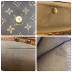 LOUIS VUITTON Monogram Wallet on Chain Pochette