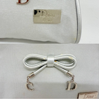 DIOR Pochette cosmétique Christian Dior Dior Beauty, couleur argentée