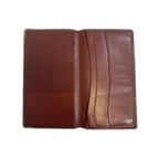CARTIER Portefeuille long Cartier ligne must bordeaux