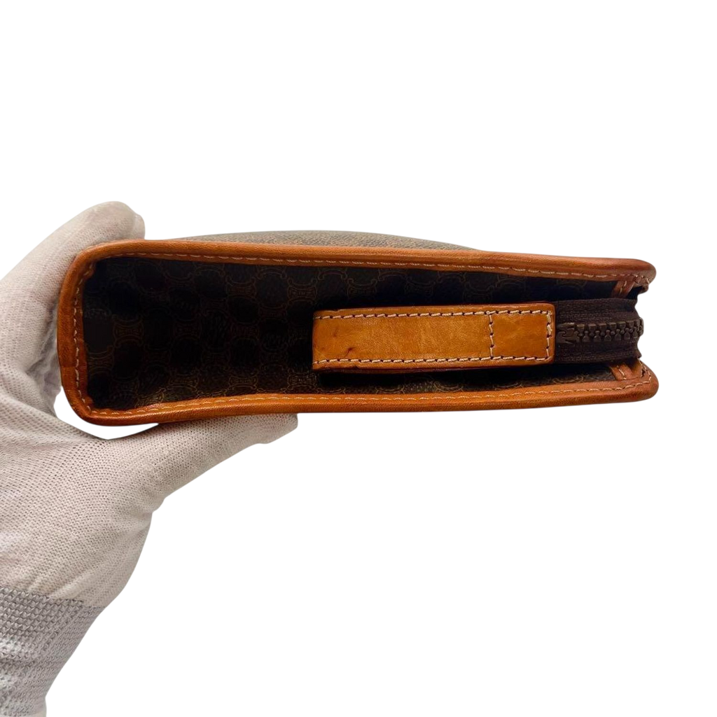 Celine Macadam Monogram Pouch Clutch Bag