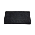 Fendi Black Zucca Monogram Bifold Wallet