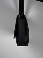Courreges unisex satchel black/grey