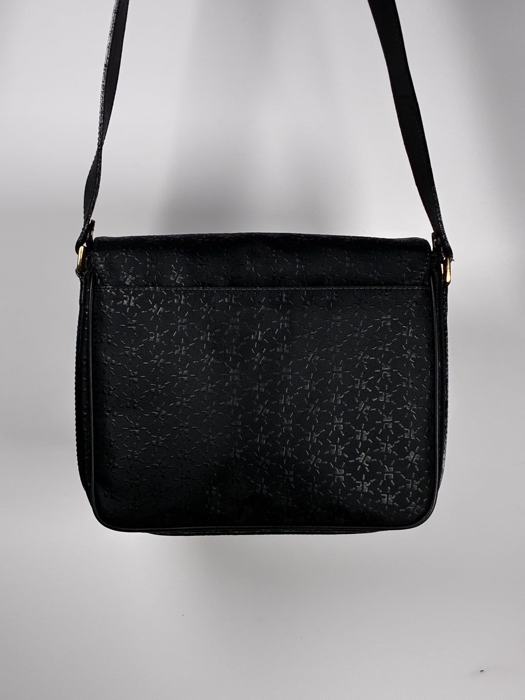 Courreges unisex satchel black/grey
