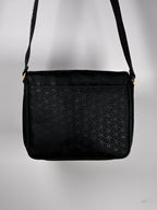 Courreges unisex satchel black/grey