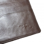 UNGARO Portefeuille Ungaro marron logo U or