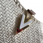VALENTINO Sac panier blanc Mario Valentino
