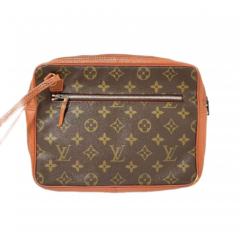 LOUIS VUITTON Pochette monogrammé & dragonne Louis vuitton