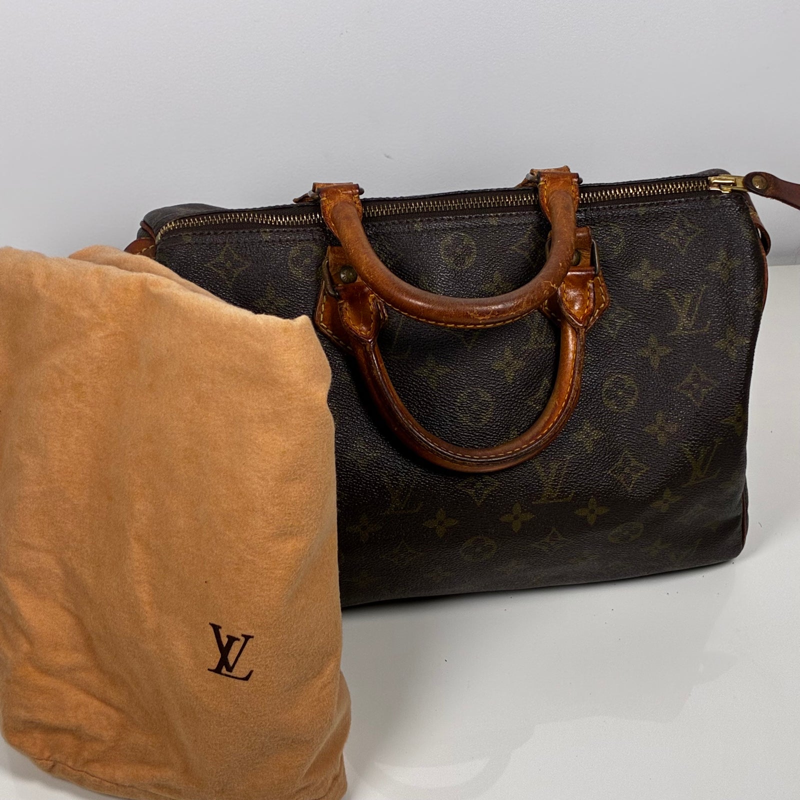 Louis Vuitton Speedy 30 Monogram Canvas Bag