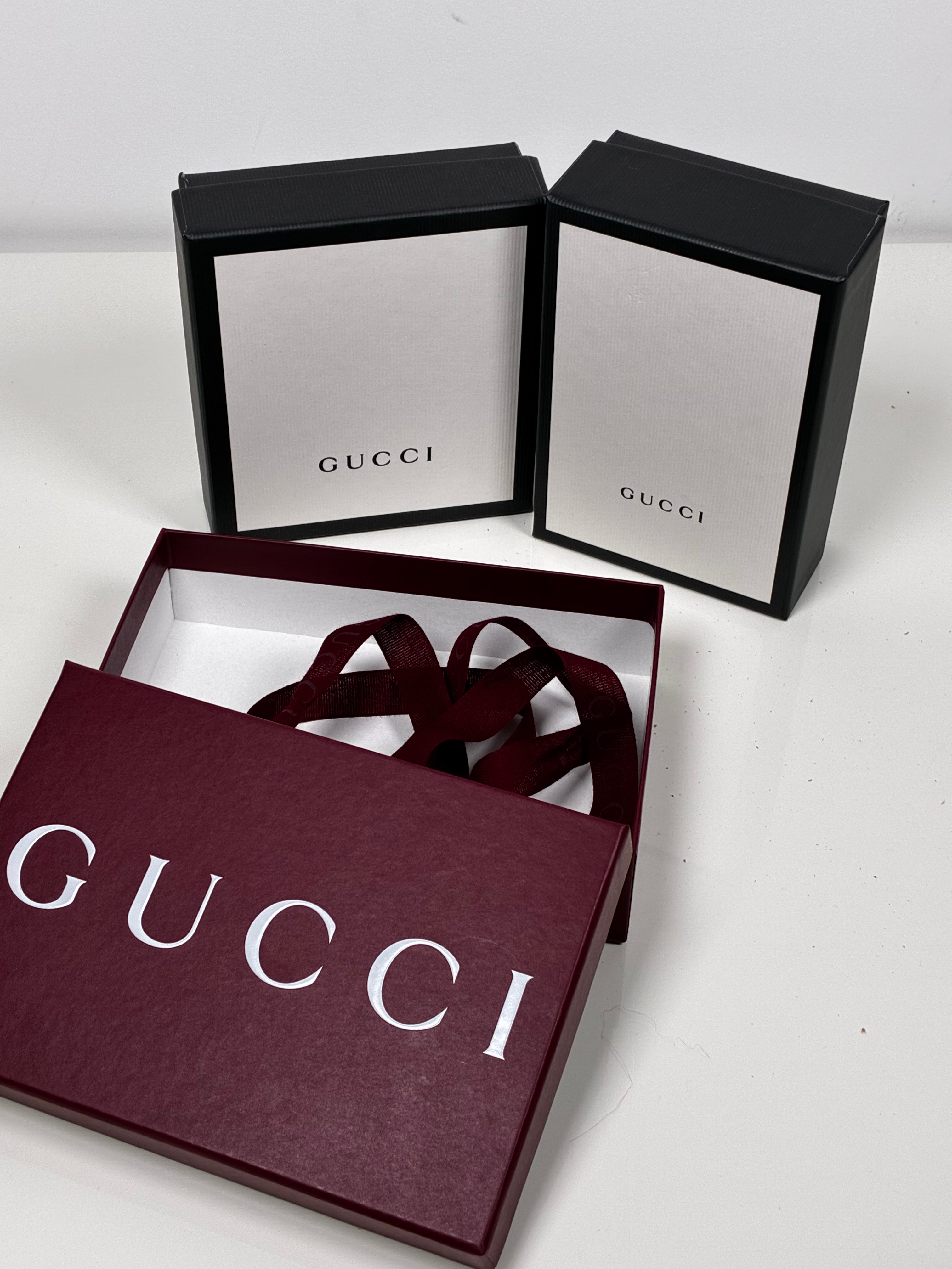 Gucci lot de 3 boîtes