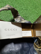 GUCCI Sac hobo Gucci Hysteria sur motif monogramme GG wcarte/carnet