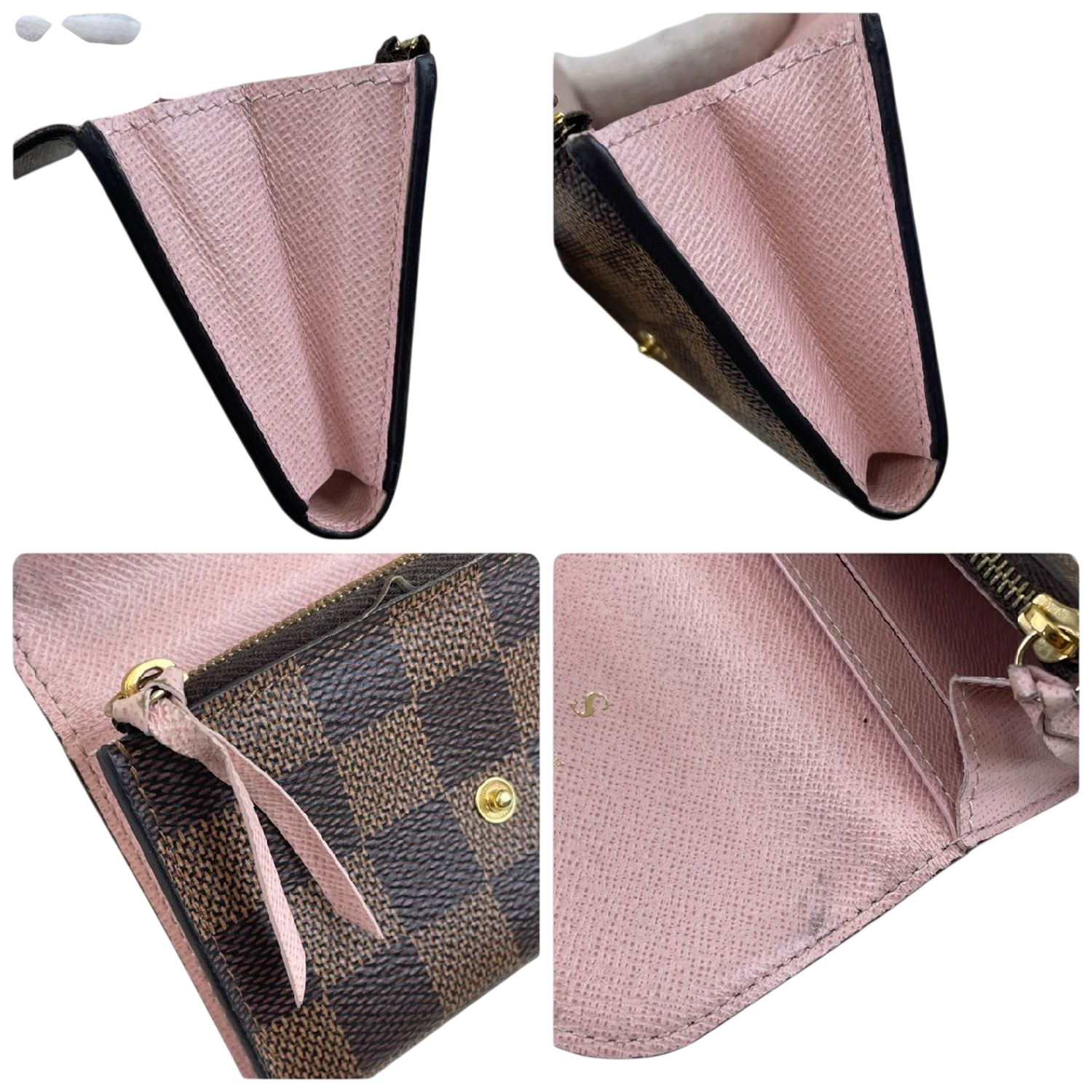 Louis Vuitton Damier Ebene Compact Wallet