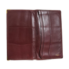 CARTIER Portefeuille long ligne must bordeaux