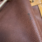COURRÈGES Sac noé marron et cuir vachette