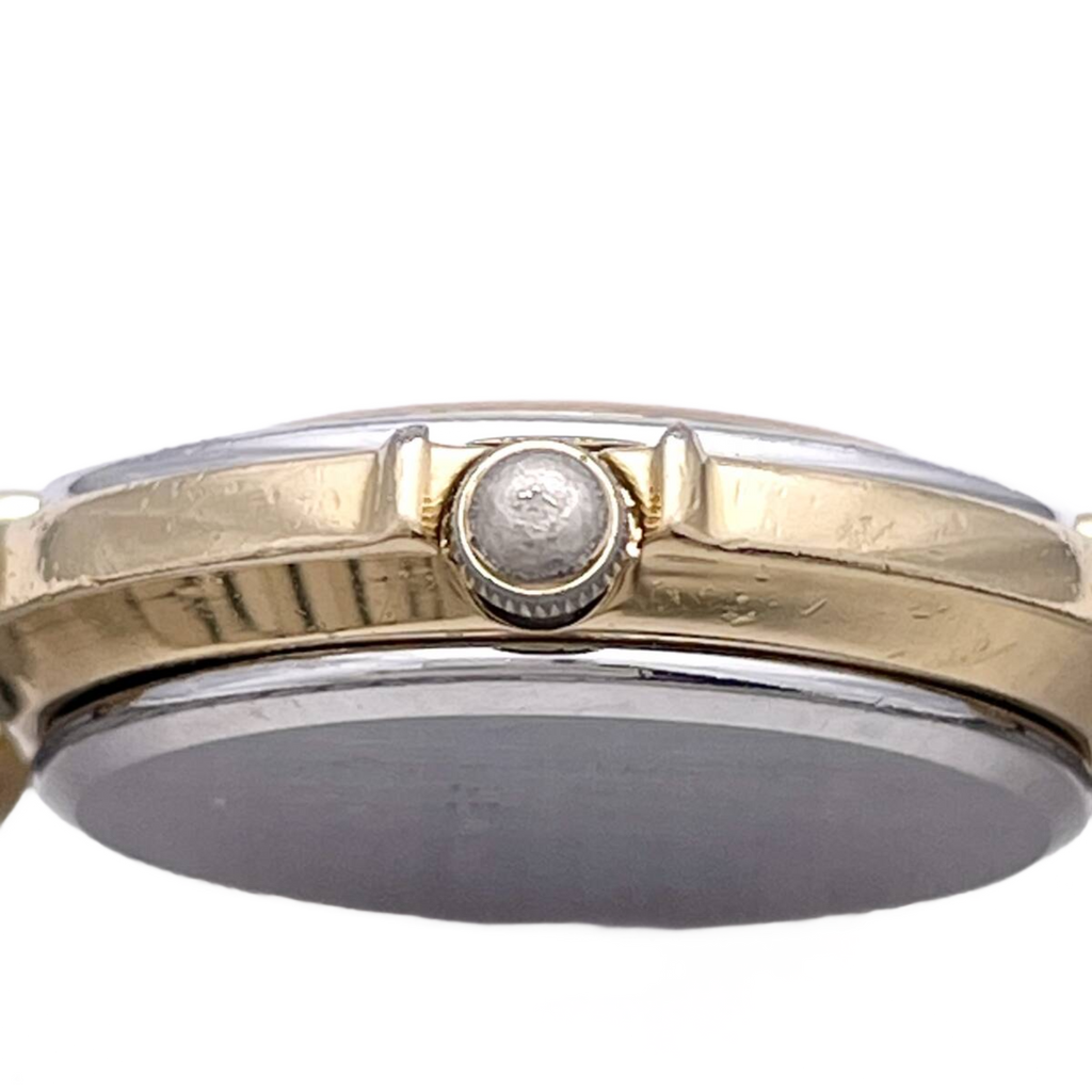 COURRÈGES Montre Courrèges V401-0720 pour femme, à quartz, combinaison or et argent