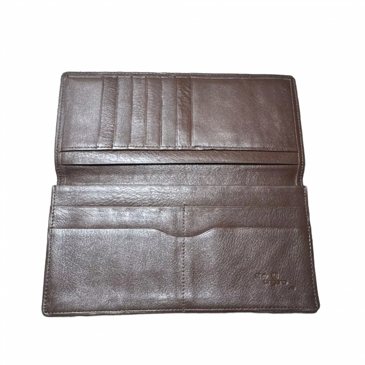 UNGARO Portefeuille Ungaro marron logo U or