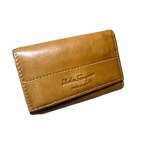 FERRAGAMO Porte-clé en cuir Salvatore Ferragamo, marron