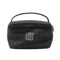 Givenchy Vanity Bag Black Rhinestone 4G Logo Jacquard Cosmetic Case