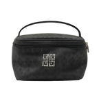 Givenchy Vanity Bag Black Rhinestone 4G Logo Jacquard Cosmetic Case