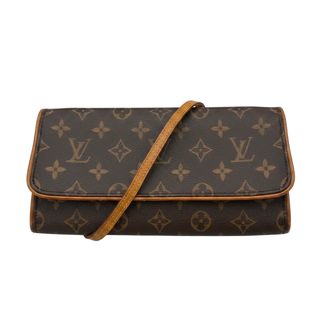 LOUIS VUITTON Monogram Wallet on Chain Pochette