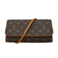 LOUIS VUITTON Monogram Wallet on Chain Pochette