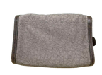 Ungaro Handbag Brown Grey Vintage Monogram Boston Satchel Top Handle Bag