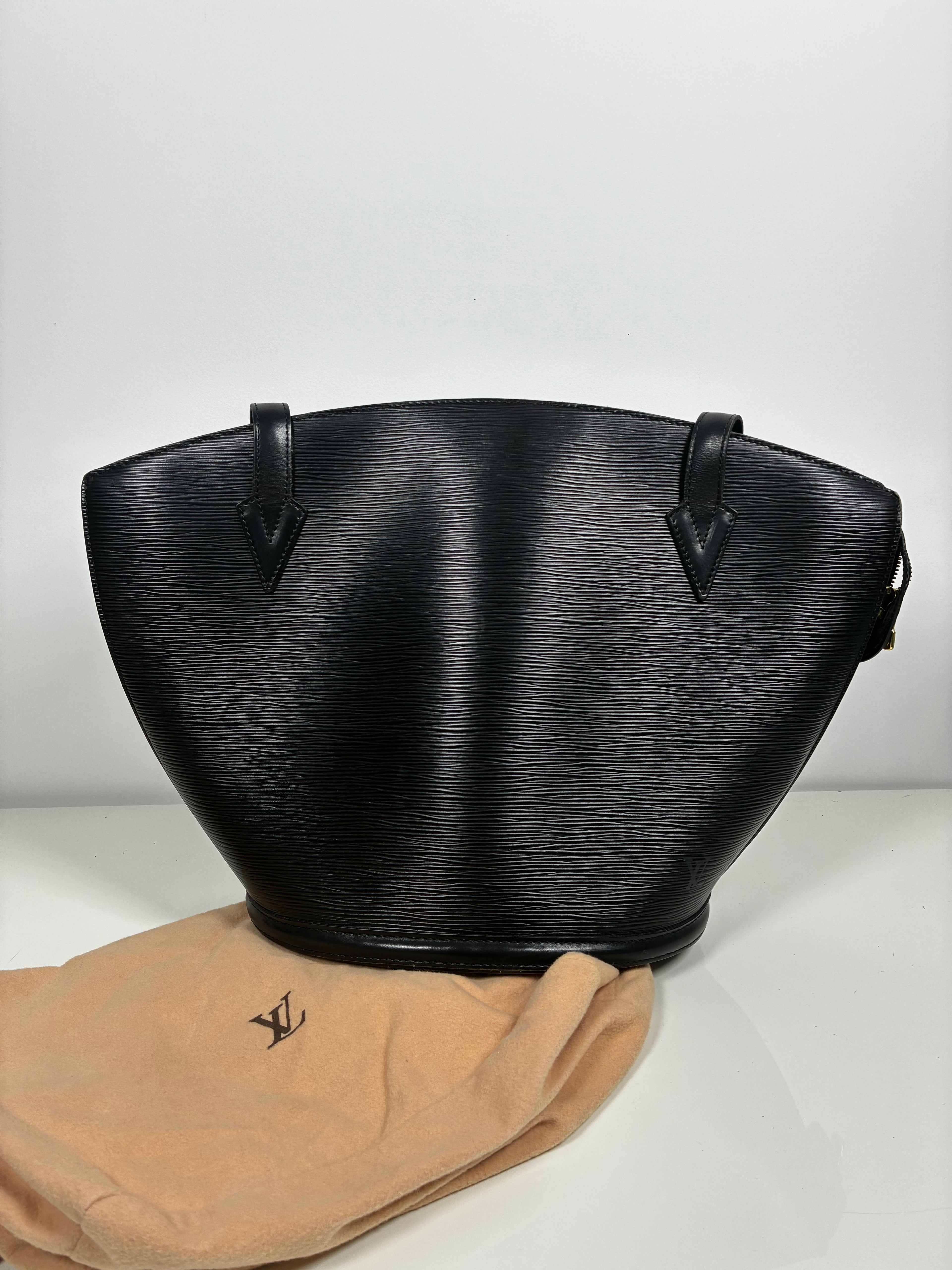 Louis Vuitton sac Saint-Jacques en cuir Epi noir