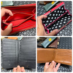 LOTX13 WALLETS MULTIMARQUE LV YSL PRADA GUCCI (à l'unité)