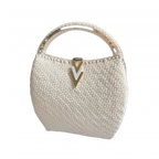 VALENTINO Sac panier blanc Mario Valentino