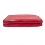 LOUIS VUITTON Portefeuille LV cuir épi rouge