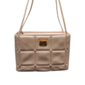 NINA RICCI Sac matelassé bandoulliere  intégral marron beige Femme