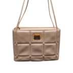 NINA RICCI Sac matelassé bandoulliere  intégral marron beige Femme