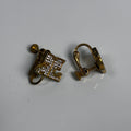 Courrèges Paris AC clip earrings