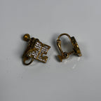 Courrèges Paris AC clip earrings
