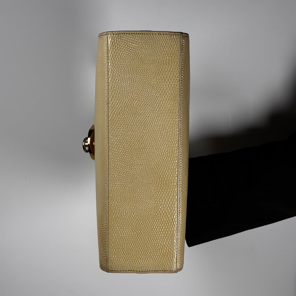 Ungaro beige and gold city bag