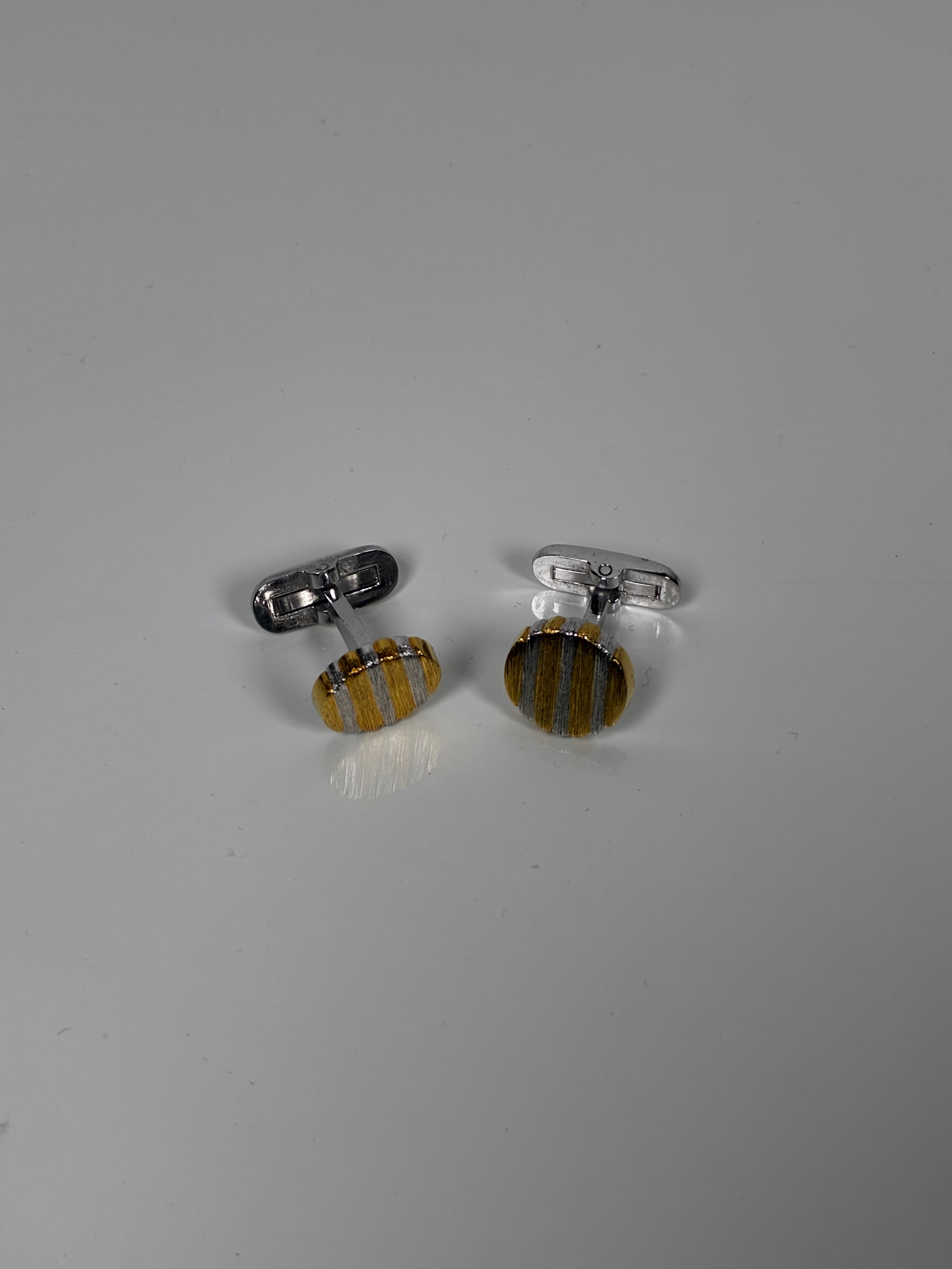 Givenchy Boutons de Manchette en métal bicolore or et argent